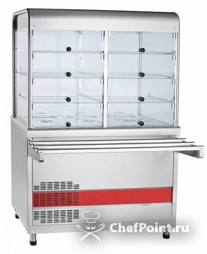 Прилавок-витрина холодильный Abat ПВВ(Н)-70КМ-С-02-НШ