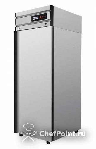 Шкаф холодильный Polair CM 105-G (0,+6) (нерж.)